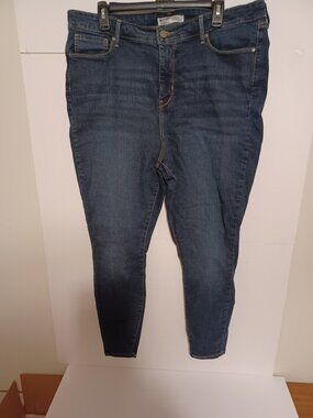 Signature by Levi Strauss & Co Jeans Women 36X28 Blue High Rise Skinny